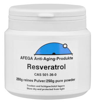 250 g Resveratrol-Pulver, 98 % Reinheit (pflanzenbasiert)