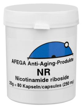 20 g NR powder (Nicotinamide Riboside) - 80 Capsules à 250 mg